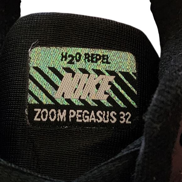 Nike Zoom Pegasus 32 Running Shoes‎ sz 8 Women Navy Blue Purple Pink Jogging - Picture 10 of 11